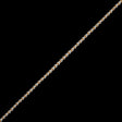 Mustard and White Two-Tone Braided Trim - 0.25"