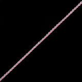 Light Pink and White Two-Tone Braided Trim - 0.25"