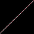 Wine and White Two-Tone Braided Trim - 0.25"