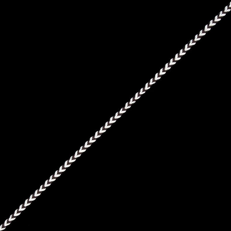 Brown and White Two-Tone Braided Trim - 0.25"