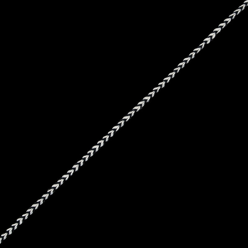 Black and White Two-Tone Braided Trim - 0.25"