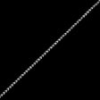 Black and White Two-Tone Braided Trim - 0.25"