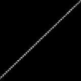 Black and White Two-Tone Braided Trim - 0.25"