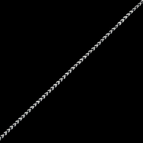Black and White Two-Tone Braided Trim - 0.25"