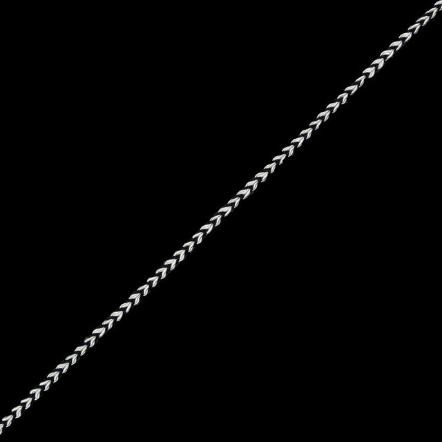 Black and White Two-Tone Braided Trim - 0.25"
