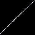 Charcoal and White Two-Tone Braided Trim - 0.25"