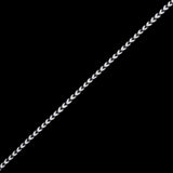 Charcoal and White Two-Tone Braided Trim - 0.25"