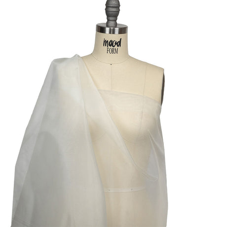 Stiff Polyester Organdy - Seafoam - Rhiannon Collection