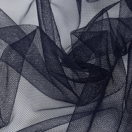 Soft Nylon Tulle - Midnight Navy - Leonardo Collection