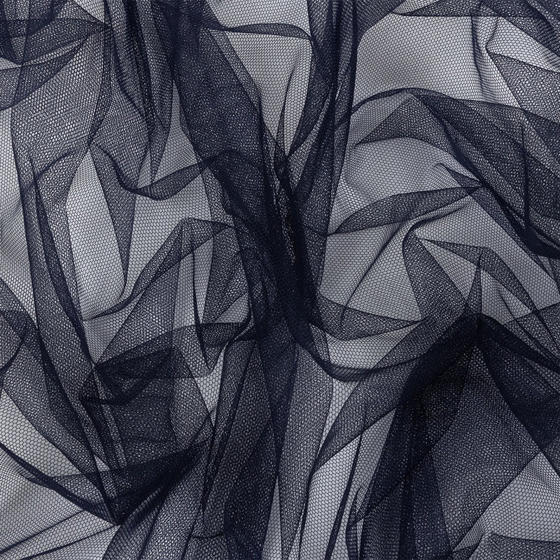 Soft Nylon Tulle - Midnight Navy - Leonardo Collection