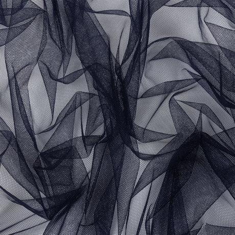 Soft Nylon Tulle - Midnight Navy - Leonardo Collection