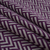 Royal Purple Chevron Upholstery Chenille