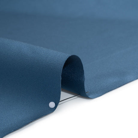 Polyester Satin - Sparta Blue - Reverie Collection