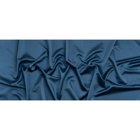 Polyester Satin - Sparta Blue - Reverie Collection