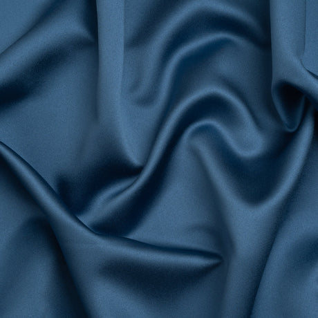 Polyester Satin - Sparta Blue - Reverie Collection