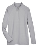 Women's CrownLux Performance Clubhouse Micro-Stripe Quarter-Zip Pullover