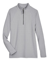 Women's CrownLux Performance Clubhouse Micro-Stripe Quarter-Zip Pullover