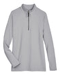 Women's CrownLux Performance Clubhouse Micro-Stripe Quarter-Zip Pullover