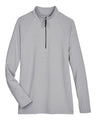 Women's CrownLux Performance Clubhouse Micro-Stripe Quarter-Zip Pullover