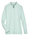 Women's CrownLux Performance Clubhouse Micro-Stripe Quarter-Zip Pullover