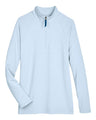 Women's CrownLux Performance Clubhouse Micro-Stripe Quarter-Zip Pullover
