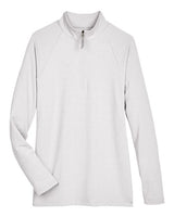 Women's CrownLux Performance Clubhouse Micro-Stripe Quarter-Zip Pullover