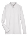 Women's CrownLux Performance Clubhouse Micro-Stripe Quarter-Zip Pullover