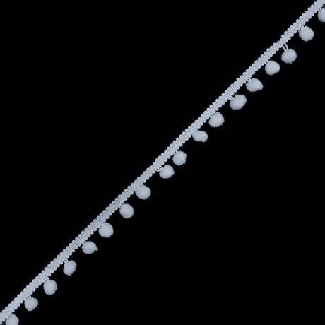 White Pom Pom Trim