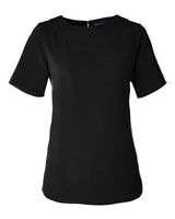 Devon & Jones Women's Perfect Fit Boat Neck Blouse