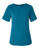 Devon & Jones Women's Perfect Fit Boat Neck Blouse