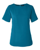 Devon & Jones Women's Perfect Fit Boat Neck Blouse