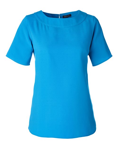 Devon & Jones Women's Perfect Fit Boat Neck Blouse