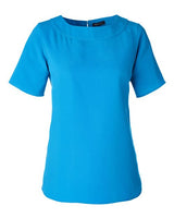 Devon & Jones Women's Perfect Fit Boat Neck Blouse