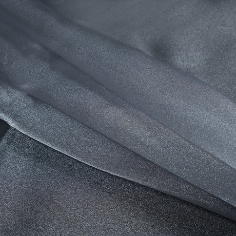 Sparkle Nylon Organza - Sterling