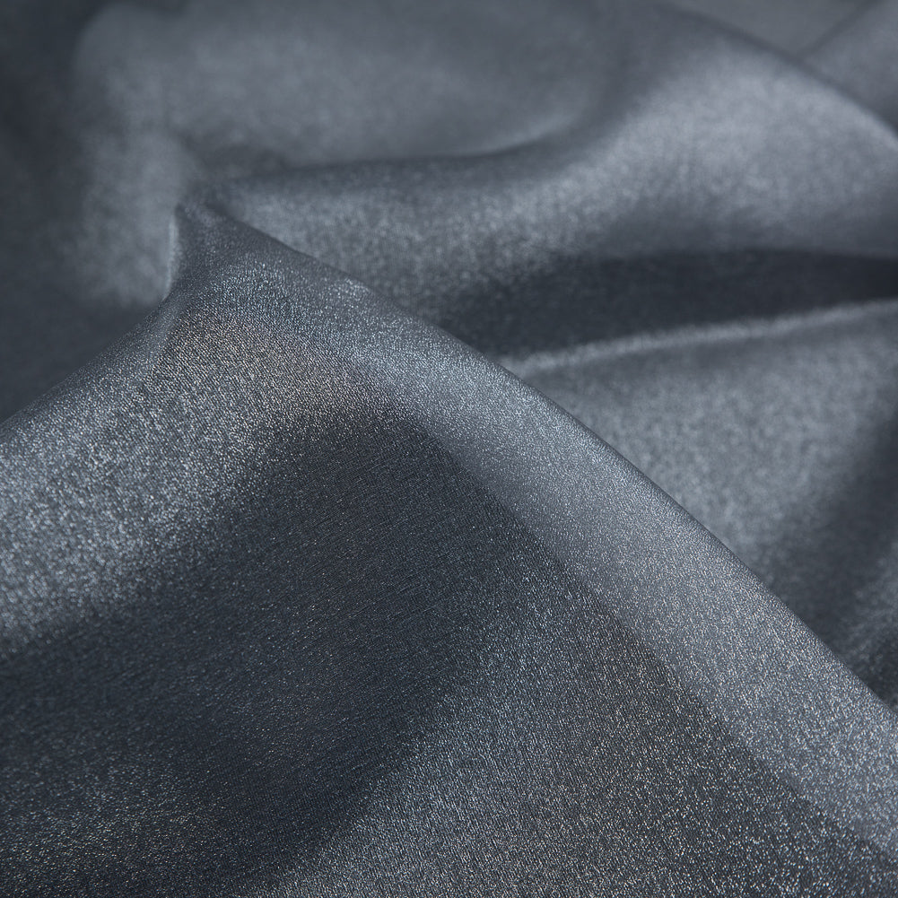 Sparkle Nylon Organza - Sterling