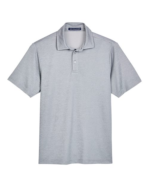 Devon & Jones Men's CrownLux Performance Address Mélange Polo