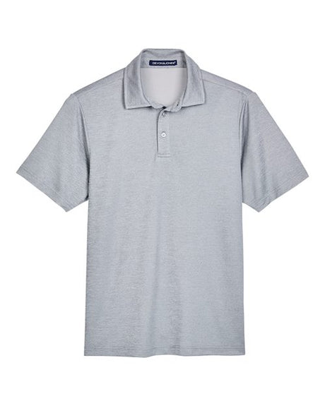 Devon & Jones Men's CrownLux Performance Address Mélange Polo