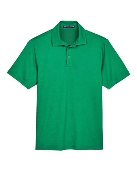 Devon & Jones Men's CrownLux Performance Address Mélange Polo