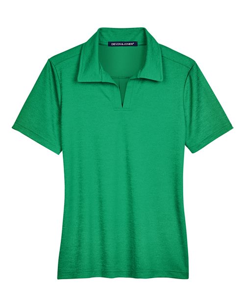 Women's CrownLux Performance Address Melange Polo