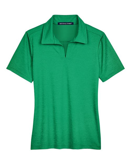 Women's CrownLux Performance Address Melange Polo