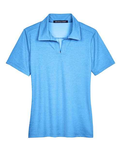 Women's CrownLux Performance Address Melange Polo