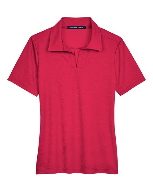 Women's CrownLux Performance Address Melange Polo