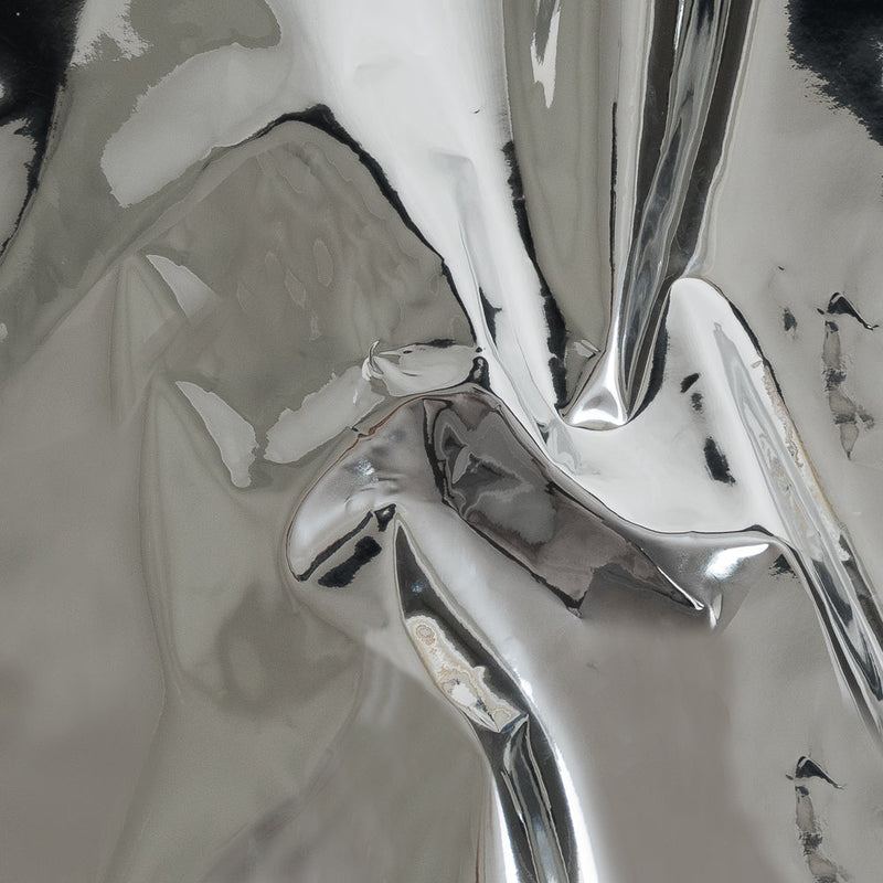Silver Mirror Upholstery Vinyl