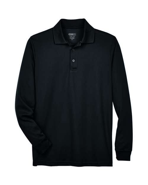 CORE365 Men's Pinnacle Performance Long Sleeve Piqué Polo