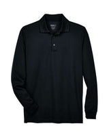 CORE365 Men's Pinnacle Performance Long Sleeve Piqué Polo