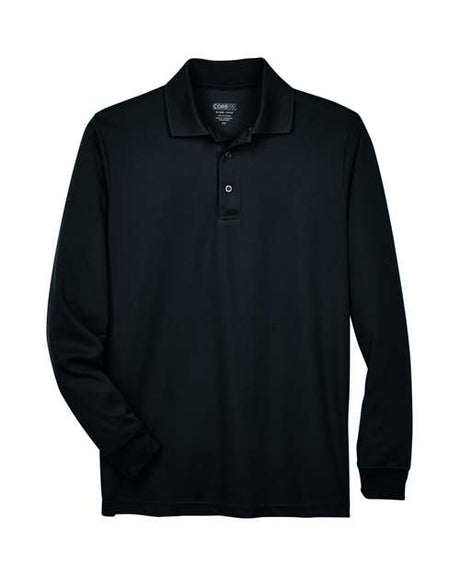 CORE365 Men's Pinnacle Performance Long Sleeve Piqué Polo