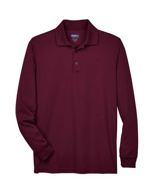 CORE365 Men's Pinnacle Performance Long Sleeve Piqué Polo
