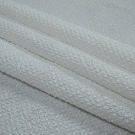 Marylin Metallic White Diamond Quilted Brocade