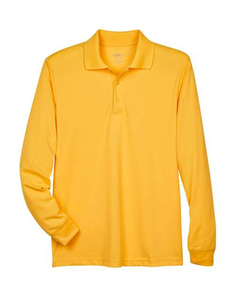 CORE365 Men's Pinnacle Performance Long Sleeve Piqué Polo