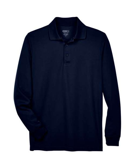 CORE365 Men's Pinnacle Performance Long Sleeve Piqué Polo